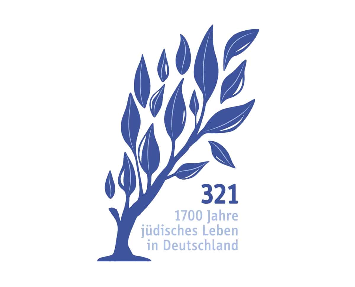 Logo Design für 321: 1700 Jahre jüdisches Leben in Deutschland e.V.