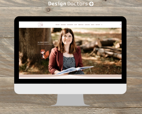 Webdesign für die Kinderbuchautorin & Umweltreferentin Alina Gries